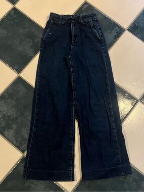 Uniqlo Dark Wash Denim Trouser Jeans